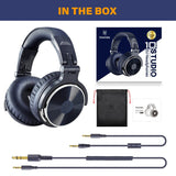 Oneodio Pro 10 Wired DJ Headphones Bass Stereo Gaming Headset With Microphone For Phone Studio Monitor Headphone For Recording TopSportStock