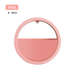 Round Iron Wall Vase Home Living Room Hanging Basket Decorative Flower Pot Wall Decor Succulent Plant Planters Art Glass Vases Pink M