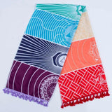 Rainbow Chakra Yoga Mat