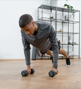 working out at home