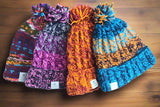 Handmade Chunky Woolly Bobble Hats.