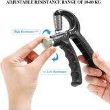 Hand grip strengthener adjustable