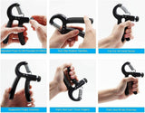 Hand grip strengthener adjustable