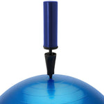 Fitness ball and pump