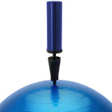 Fitness ball and pump