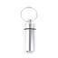 Metal pill container keychain