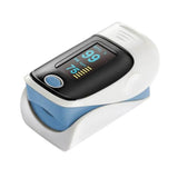Pulse oximeter fingertip heart rate monitor- Battery Operated Blue
