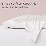 Mulberry Silk Pillow Cases Set of 2 in Various Colors