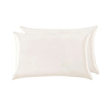 Mulberry Silk Pillow Cases Set of 2 in Various Colors Beige