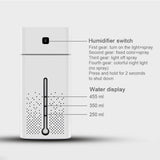 Air Humidifier Essential Oil Diffuser with LED- USB Charging