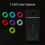 Air Humidifier Essential Oil Diffuser with LED- USB Charging