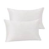 Mulberry Silk Pillow Cases Set of 2 in Various Colors White