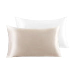 Mulberry Silk Pillow Cases Set of 2 in Various Colors Khaki