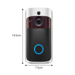 HD Smart WiFi Security Video Doorbell- Battery Operated