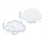 Hand Support Ergonomic Cloud Memory Foam Wrist Rest with Coaster