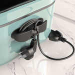 Pack of 4 Adhesive Type Electrical Wire Winder and Cord Organizer