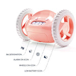 LED Lazy Running Electronic Digital Alarm Clock- Battery Operated