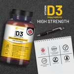 Prowise Vitamin D3 4000 IU Tablets (14 Months Supply) High Strength I 425 Vegetarian