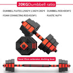 Adjustable Dumbbell and Barbell Set