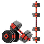 Adjustable Dumbbell and Barbell Set