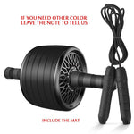 AB roller Machine Black D with Rope