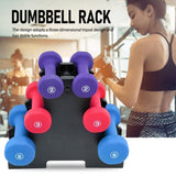 3-Tier dumbbell rack