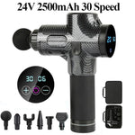Massage Gun Carbon Black 2500mAh