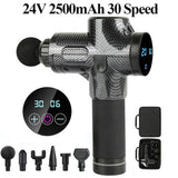 Massage Gun Carbon Black 2500mAh