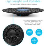 Yoga balance wobble board