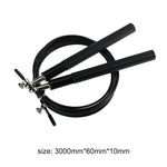 Steel Wire Rope Jump Ropes Black