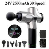 Massage Gun Silver 2500mAh