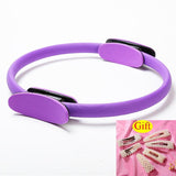Yoga Pilates Circle Ring Purple Send Gifts