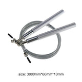 Steel Wire Rope Jump Ropes Silver