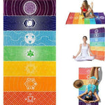 Rainbow Chakra Yoga Mat