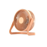Rotating USB Desk Fan [Portable] Orange