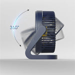 Rotating USB Desk Fan [Portable]