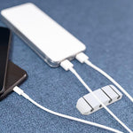 Cable Organiser - Silicone USB Cable Winder for Home Office