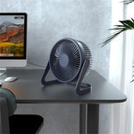 Rotating USB Desk Fan [Portable]