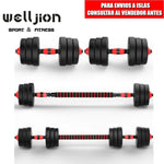 Set of Dumbbells with Kettle bell Handle |10-50 KG|